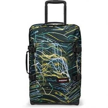 Eastpak Tranverz S Maleta, 51 cm, 42 L, Multicolor (Líneas Borrosas)