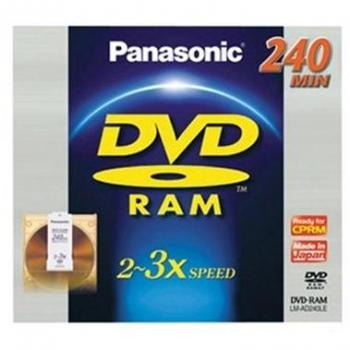 Panasonic DVD‑RAM 240 min 2‑3X Doppio Lato
