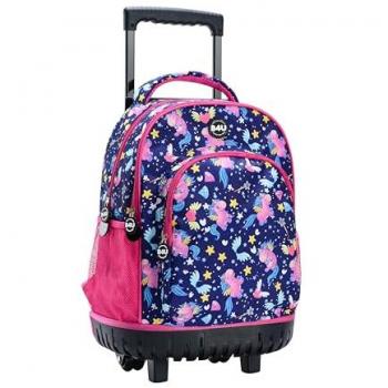 Mochila Trolley Junior Azul 44 cm