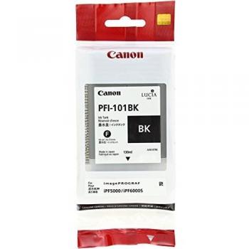 Canon 0883B001AA Cartuccia Black Pigmented PFI-101BK, Nero