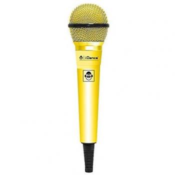 IDance CLM10 Yellow Karaoke Wired Microphone