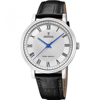 Orologio ESTINA PETITE F20660/3 SILVER PELLE