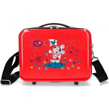 Neceser Mickey on the Moon rojo
