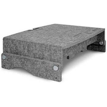 Q‑Riser 110 Monitor Circolare Grigio