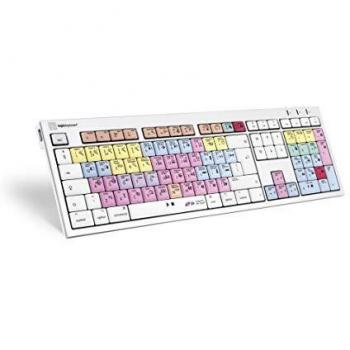 Logickeyboard LKB-PT-CWMU-UK Tastiera Multicolore