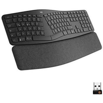 Logitech Ergo K860, Layout Tedesco Qwertz, Grigio