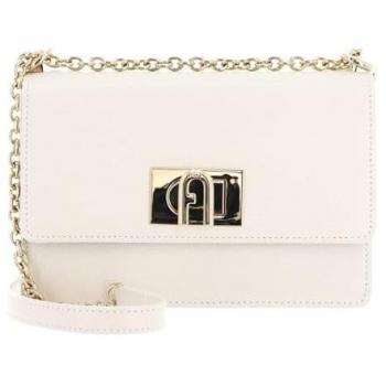Furla Bandolera Mini 1927 Cuadros Bicolores Blanco y Negro