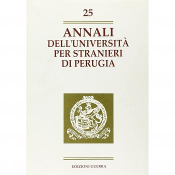 Annali dell'Università per stranieri di Perugia. Anno VI (Vol. 25)
