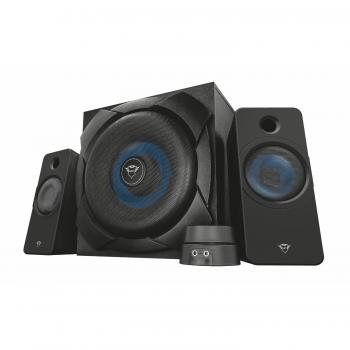 Set di Lautteri Trust GXT 648 Zelos 2.1 Gaming con Subwoofer – 100W NERO