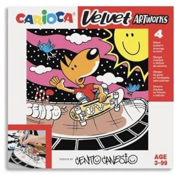 Pack Carioca Terciopelo: 4 Ilustraciones Coloridas