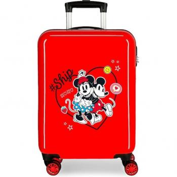 Maleta de cabina Mickey & Minnie Siempre Sé Amable rígida