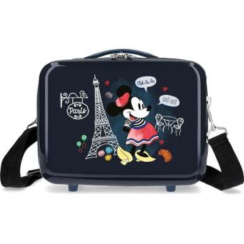 Joumma Bags. Neceser ABS Minnie Paris Adaptable marino -29x21x15cm