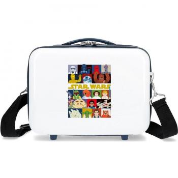Neceser ABS Star Wars para niños blanco