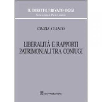 Libertà e rapporti patrimoniali tra coniugi