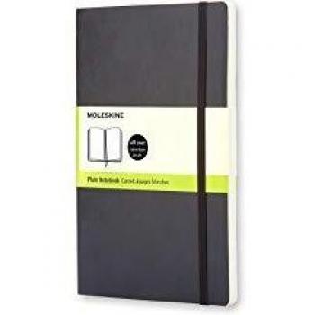 Cuaderno notebook bolsillo liso tapa blanda negro moleskine