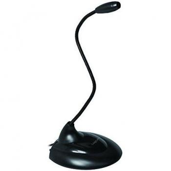 LogiLink HS0047 Microfono MULTIMEDIA CON BASE DA TAVOLO PER PC, nero