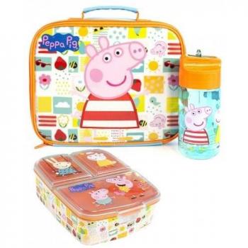 Juego de bolsa de almuerzo Peppa Pig