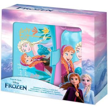 Blister Sandwichera + Cantimplora aluminio Frozen Disney 500ml