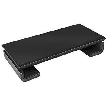 Logilink BP0140 Rialzo Monitor ergonomico da 420-520 mm per Una Comoda Posizione di visualizzazione, Colore: Nero