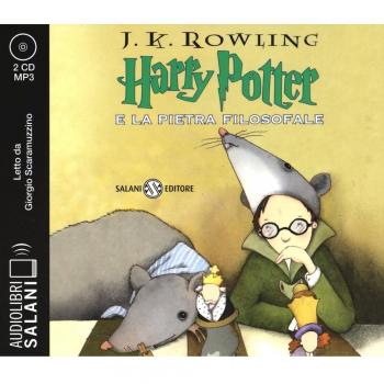 Harry Potter e la pietra filosofale letto da Giorgio Scaramuzzino. Audiolibro. 2 CD Audio formato MP3