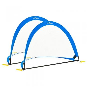 Portería de fútbol infantil con bolsa de almacenamiento 119x82x84,5 cm