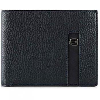 PIQUADRO Ili Monedero 12 cm, Turquesa (Azul)