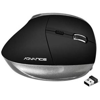 Mouse Wireless Ergonomico Vertical Plus Nero