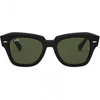 Ray-Ban 0RB2186 Gafas, Negro, 52 Unisex Adulto