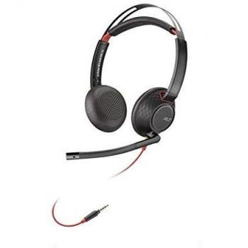 Auricolare Cablato Poly C5220t per Ufficio Nero