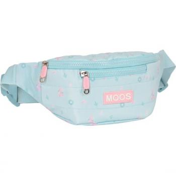 Riñonera Moos Garden Turquesa 23 x 12 x 9 cm