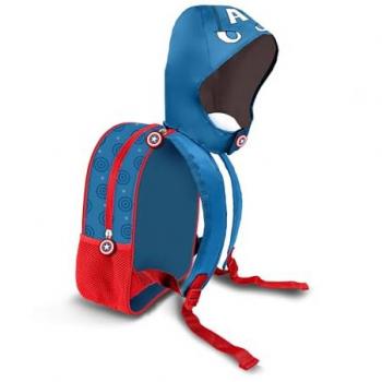 Mochila capucha Capitán América Marvel 31cm