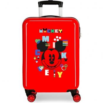 Maleta de cabina Mickey Shape Shifter rígida 34L