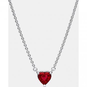 Collar Pandora Timeless 392542C01-45 Corazón rojo