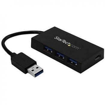 Hub USB 3.0 StarTech 4 porte nero