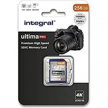 Integral 256 GB SDXC V30 Ultra High Speed