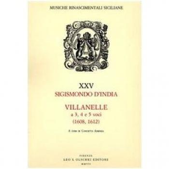 Villanelle a 3, 4 e 5 voci (1608, 1612)