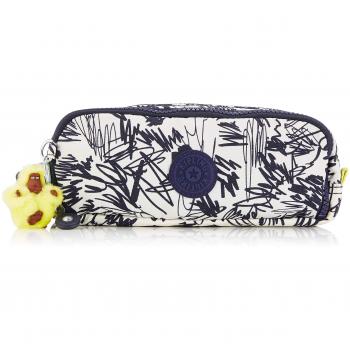 Kipling GITROY Estuche, 23 cm, 1 litro, Multicolor (Scribble Fun Bl)