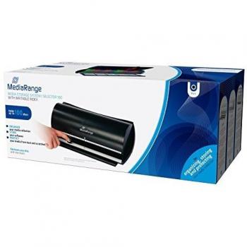 BOX81 custodia CD/DVD Valigetta rigida 100 dischi Nero