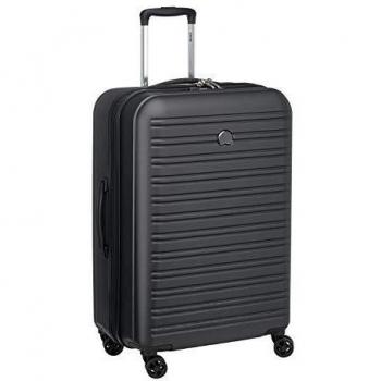 DELSEY PARIS SEGUR 2.0, Maleta media rígida -69 x 47 x 29 cm, 82 L-, color negro