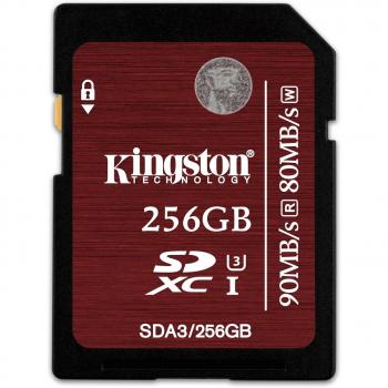 Kingston Scheda MicroSD da 256 GB Classe 10 UHS-I