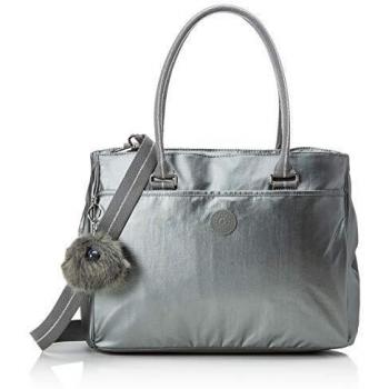 Kipling ARTEGO Maletín Gris (Metallic Stony) 39 cm 13 Litros