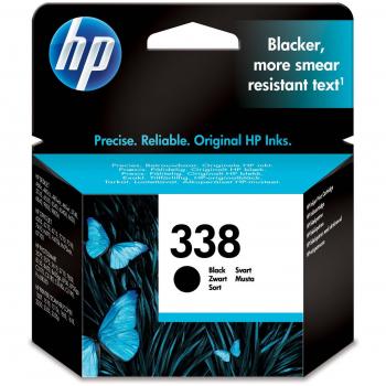 HP 338 C8765EE Cartuccia Originale per Stampanti a Getto di Inchiostro, Compatibile con Officejet 6210, 7110 e 7310xi, Photosmart 2610, 2710, 8150, 8450gp e 8750, Deskjet 5740 e 6620, Nero