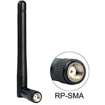 DeLock WLAN Antenna SMA con giunto flessibile 2dBi Antenna di Rete