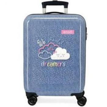 Maleta de cabina Enso Dreamer rígida 55 cm azul