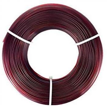 Fiberlogy Ricarica Facile PET-G Borgogna Trasparente 1,75 mm 850 g
