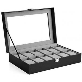 Caja de Relojes Elegante y Funcional