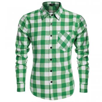 Burlady Herren Slim Fit Trachtenhemd