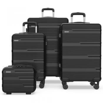 Numada Upfly T10 Juego De Maletas 4 Pzs ABS (55/66/76cm) + Neceser