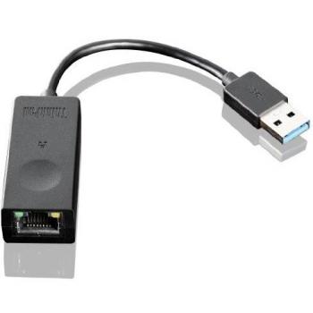 Lenovo 03X6840 USB A 3.0 RJ-45 Nero cavo di interfaccia e adattatore