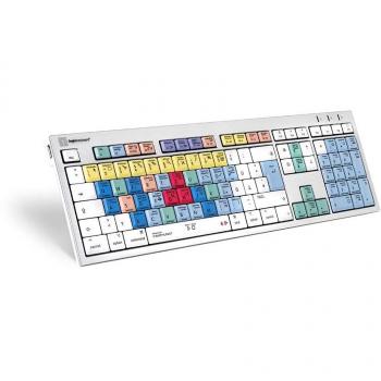 Logickeyboard QWERTZ Tedesca Multicolore